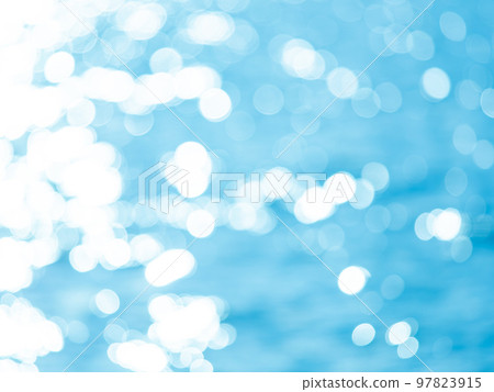 Background material Reflection of polka dot pattern Light blue system Background material Reflection of polka dot pattern Light blue system 97823915