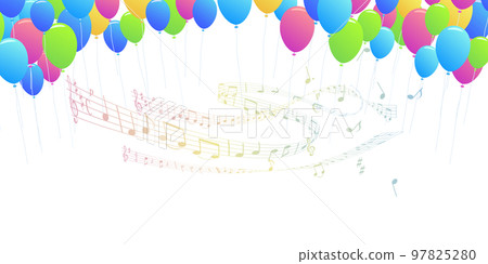 Balloon festival background material Balloon festival background material 97825280