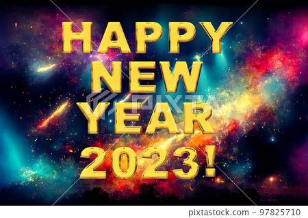 Abstract galaxy space background shiny lights Multicolored texture Abstract galaxy space background shiny lights Multicolored texture 97825710