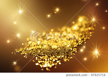 Golden Shiny Background Stars, Lights, Glitter, Sparkles Golden Shiny Background Stars, Lights, Glitter, Sparkles 97825718