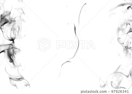 Smoke abstract. Blur black smoke, abstract fog or steam mist cloud isolated on white background. For overlay in pollution, vapor cigarette, gas, dry ice. Smoke abstract. Blur black smoke, abstract fog or steam mist cloud isolated on white background. For overlay in pollution, vapor cigarette, gas, dry ice. 97826341