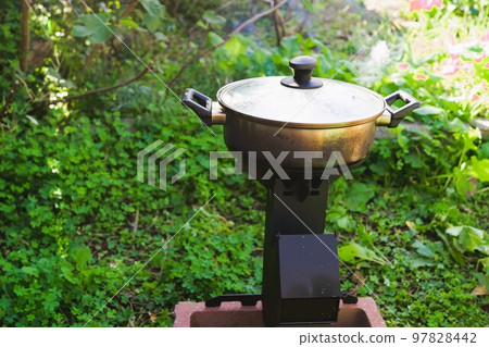 Rocket stove material background camping disaster blackout out of gas Rocket stove material background camping disaster blackout out of gas 97828442