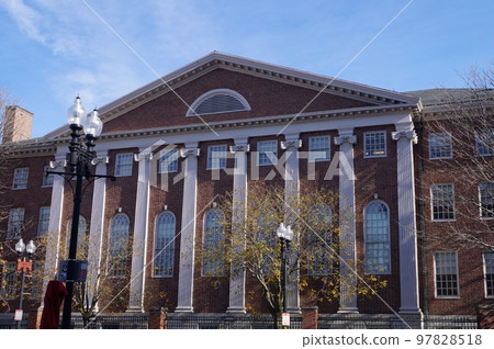 Buildings around Harvard University near Boston, USA 97828518