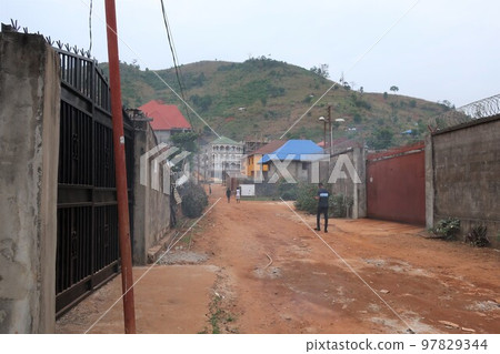 Free Town, the capital of the Republic of Sierra Leone 97829344