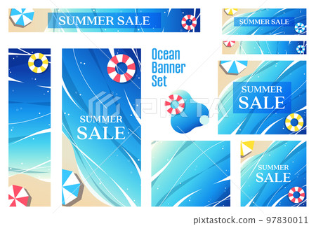 Banner set _ sea Banner set _ sea 97830011