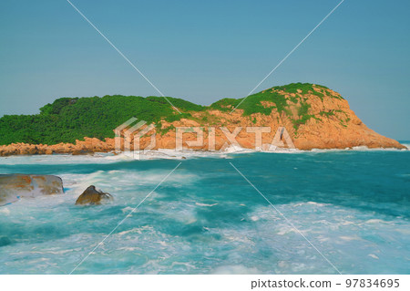 the island landscape Shek O, Hong Kong 2 Oct 2012 the island landscape Shek O, Hong Kong 2 Oct 2012 97834695