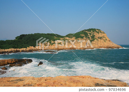 the island landscape Shek O, Hong Kong 2 Oct 2012 the island landscape Shek O, Hong Kong 2 Oct 2012 97834696