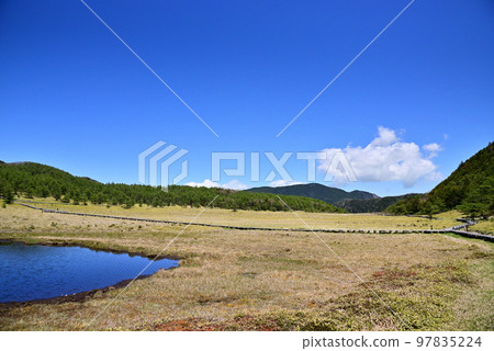 Ikenotaira Wetlands ~Landscape with Kagami Pond~ 97835224