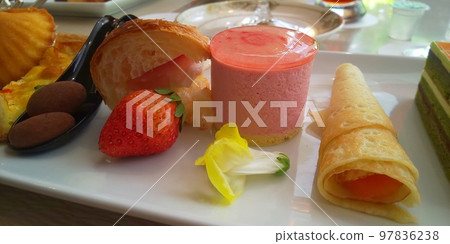 Afternoon tea sweets 97836238