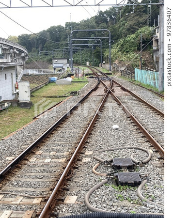 Scenery seen from the platform of Tama Dobutsukoen Station 97836407