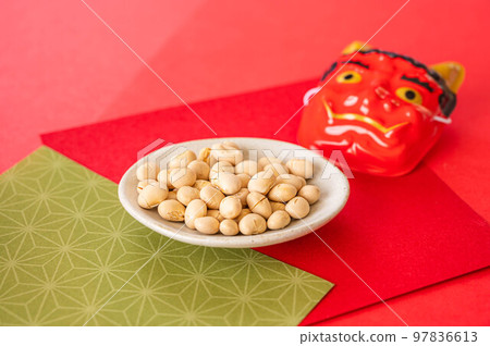 節分豆和紅食人魔 節分豆和紅食人魔 97836613