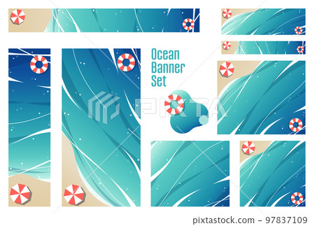 Banner set _ sea Banner set _ sea 97837109