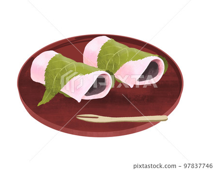 Sakura Sweets Sakura Mochi Sakura Mochi 97837746