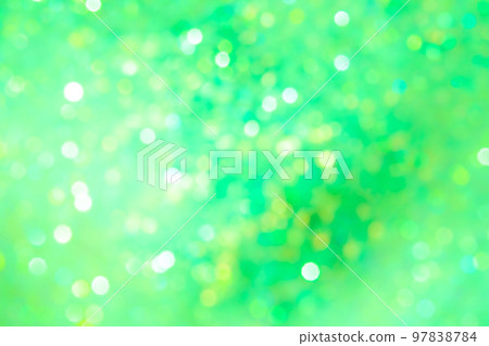 Glitter / fresh green background material Glitter / fresh green background material 97838784
