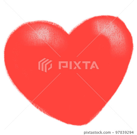 Valentine heart love shape deocration hand drawing illustration element Valentine heart love shape deocration hand drawing illustration element 97839294