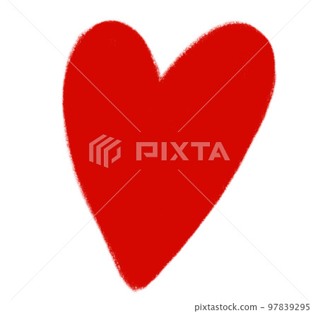 Valentine heart love shape deocration hand drawing illustration element Valentine heart love shape deocration hand drawing illustration element 97839295