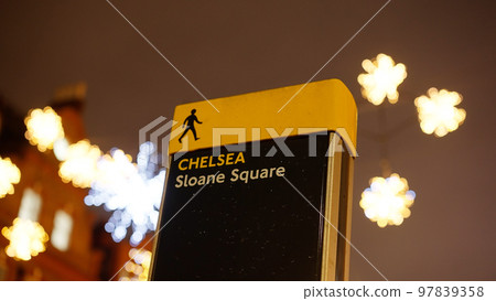 Sloane Square in London Chelsea 97839358