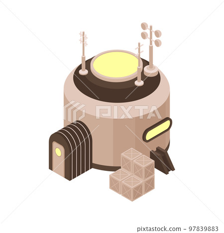 Mars Colonization Icon Mars Colonization Icon 97839883