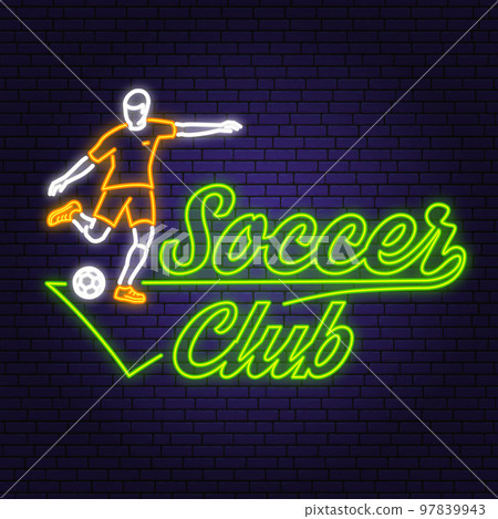 players club neon sign