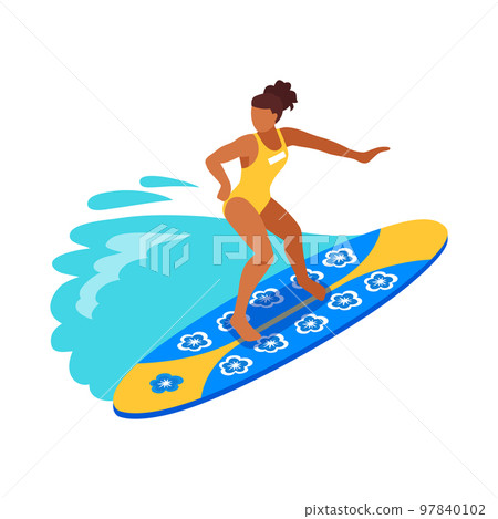 Summer Water Sport Icon 97840102