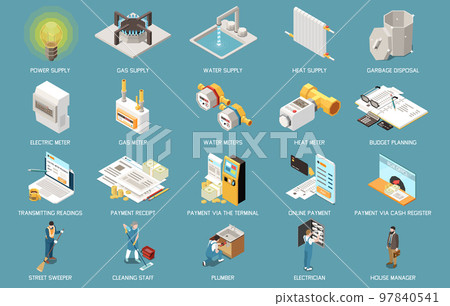 Utility Expences Set 97840541