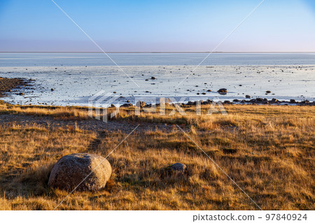 East Iceland landscape before sunset East Iceland landscape before sunset 97840924