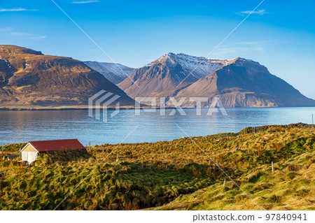 Borgarfjordur eystri in Iceland, a place to watch puffins 97840941