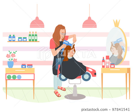 Kids Services Flat Composition Kids Services Flat Composition 97841541