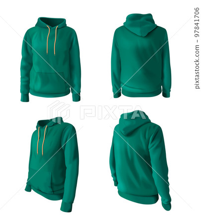 Hoodie Realistic Set Hoodie Realistic Set 97841706