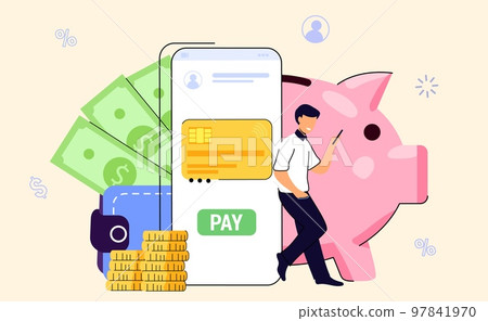 Online money transfer Digital wallet Mobile payments 97841970