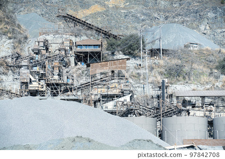 Quarry landscape 97842708