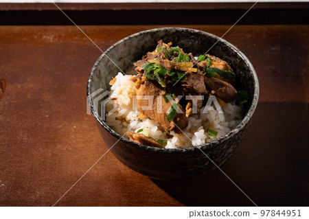 Minced Fish Topped Rice, Japanese Food, Daily Rice 4 97844951