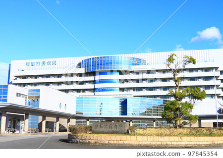 Scenery of Gamagori Municipal Hospital, Gamagori City 97845354