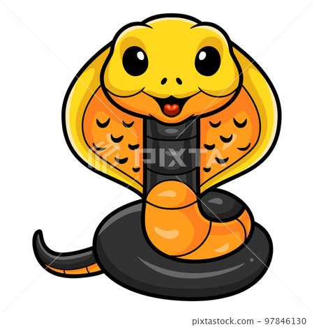 Cute philippines cobra cartoon (Naja samarensis) Cute philippines cobra cartoon (Naja samarensis) 97846130