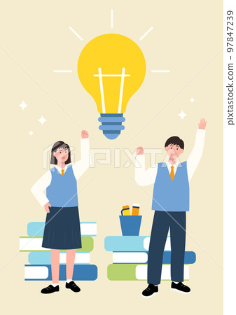 學生插畫 學生插畫 97847239