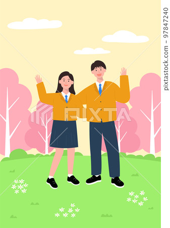 學生插畫 學生插畫 97847240