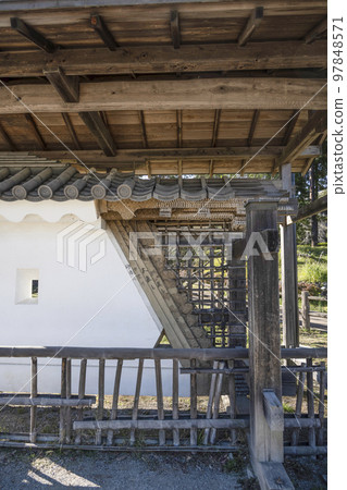 Odawara Castle Ruins Park Copper Gate Earthen Wall Model Odawara Castle Ruins Park Copper Gate Earthen Wall Model 97848571