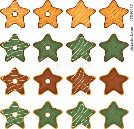 Big set homemade cookie different taste in pastry biscuit Big set homemade cookie different taste in pastry biscuit 97849287