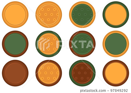 Big set homemade cookie different taste in pastry biscuit Big set homemade cookie different taste in pastry biscuit 97849292