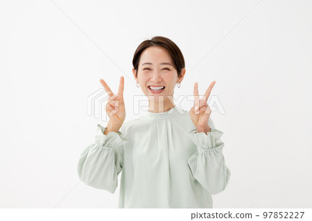 business peace woman business peace woman 97852227
