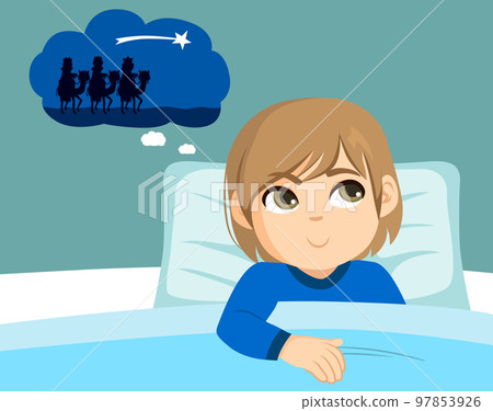 Boy Three Wise Kings Holiday 97853926