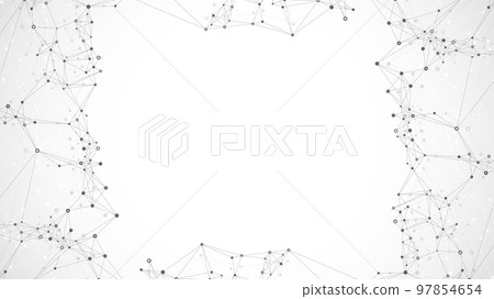 Global communication network concept. Social network communication in the global business. Big data visualization. Internet technology illustration Global communication network concept. Social network communication in the global business. Big data visualization. Internet technology illustration 97854654