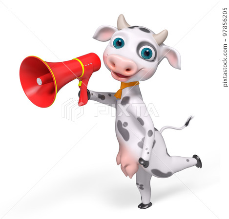 cartoon guy with megaphone clipart