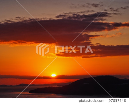 從萬葉岬看到的播磨灘夜景 97857548