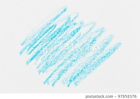 Wax crayon hand drawing blue background Wax crayon hand drawing blue background 97858376