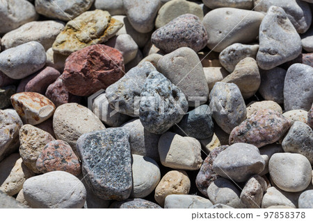 Beach stone background Beach stone background 97858378