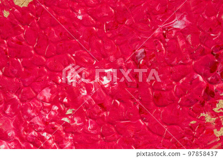 acrylic pink paint texture background on cardboard 97858437