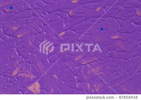 acrylic pink purple paint texture background on cardboard 97858438