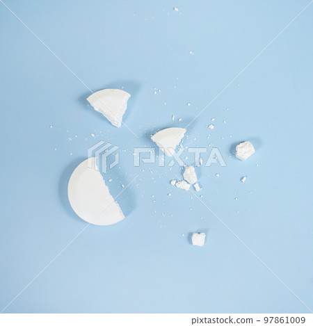 a crushed medicine pill a crushed medicine pill 97861009