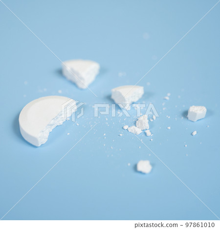 a crushed medicine pill 97861010